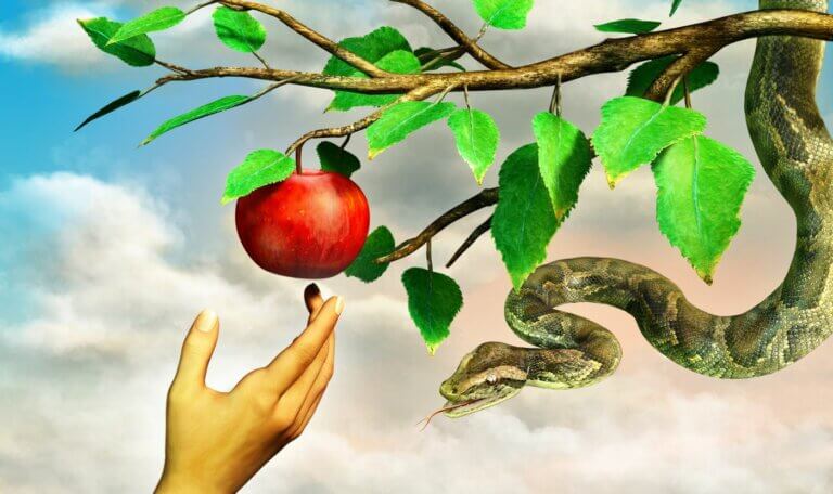 eve celle laissee seduire serpent cueilli fruit larbre connaissance propose adam provoquant chute originelle 0